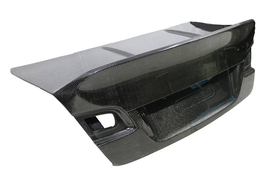 2007-2013 BMW 3 SERIES E92 2 doors CSL Style Carbon Fiber Black Trunk-1