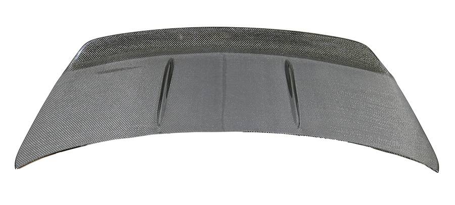 2007-2013 BMW 3 SERIES E92 2 doors CSL Style Carbon Fiber Black Trunk-3