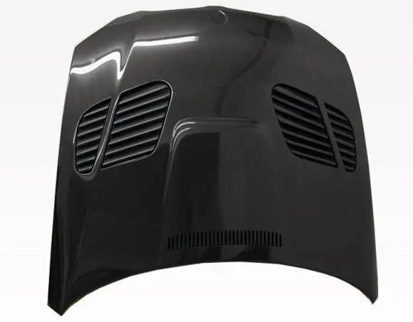 2007-2010 BMW 3 SERIES E92 2 doors GTR Style Carbon Fiber Black Hood-3