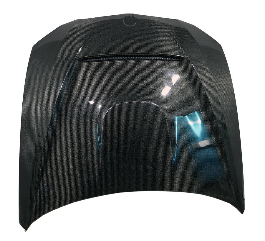 2007-2010 BMW 3 SERIES E92 2 doors GTS Style Carbon Fiber Black Hood-3
