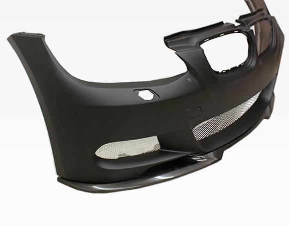 2007-2010 BMW 3 SERIES E92 Hybrid M Style FRP Carbon Fiber Black Front Bumper-2