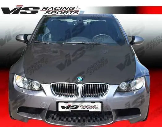 2007-2010 BMW 3 SERIES E92 M3 2 doors M3 Style Carbon Fiber Black Hood-2