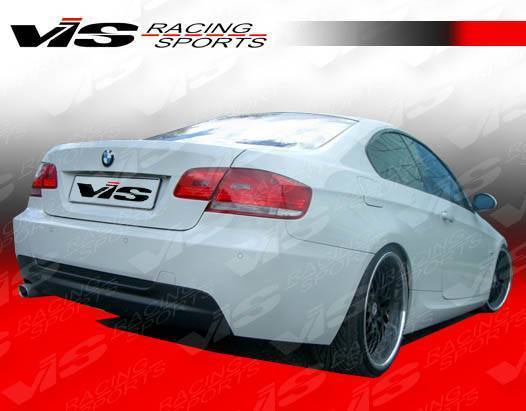 2007-2013 BMW 3 SERIES E92 M Tech Style FRP Primer Rear Bumper-3