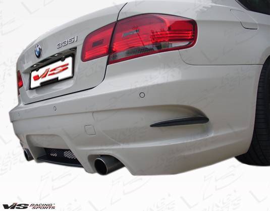 2007-2010 BMW 3 SERIES E92 2 doors RSR Style FRP Primer Rear Bumper-3