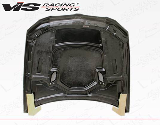 2007-2010 BMW 3 SERIES E92 2 doors XTS Style Carbon Fiber Black Hood-4