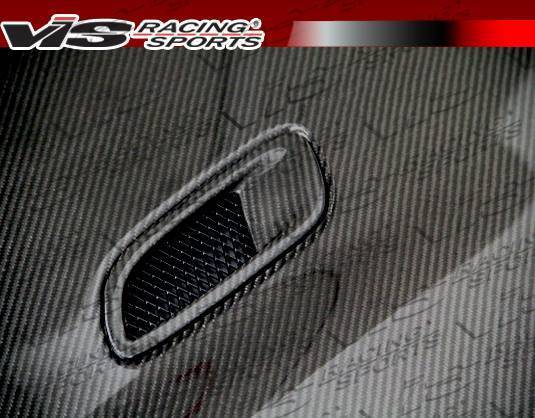 2008-2014 BMW 3 SERIES E92 M3 2 doors XTS Style Carbon Fiber Black Hood-4