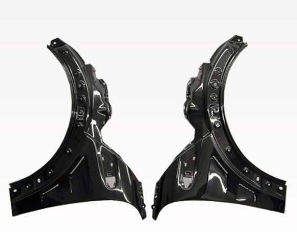 2007-2013 BMW Mini Cooper Carbon Fiber Black Fenders-3