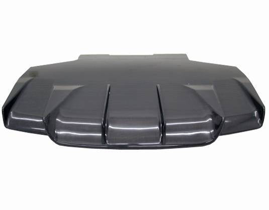 2007-2013 BMW Mini Cooper 2 doors Euro Concept Style Carbon Fiber Black Diffuser-1