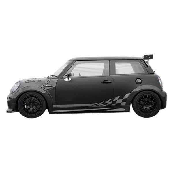 2007-2013 BMW Mini Cooper 2 doors Euro Concept Style FRP Primer Full Kit-2
