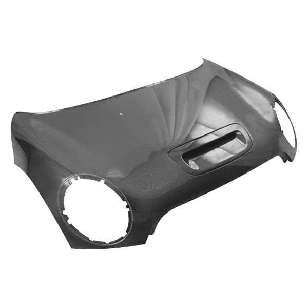 2007-2013 BMW Mini Cooper 2 doors OEM Style Carbon Fiber Black Hood-1
