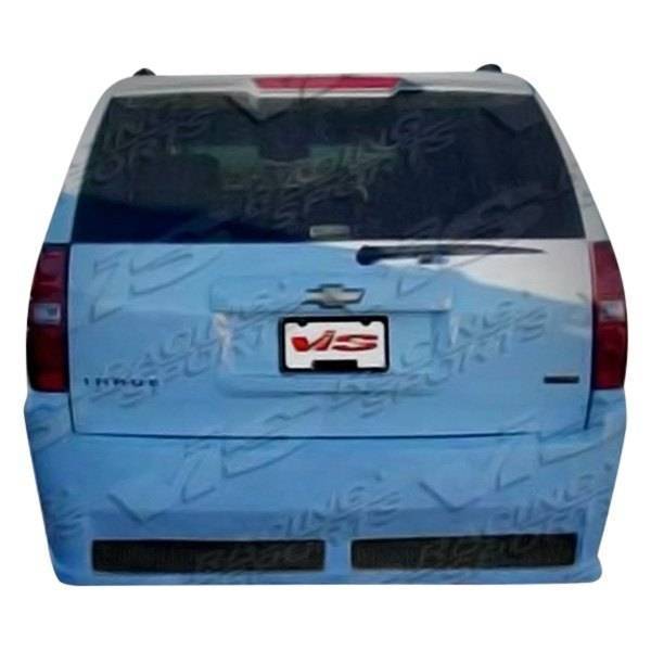 2007-2008 Chevrolet Silverado VIP Style FRP Primer Rear Bumper-1