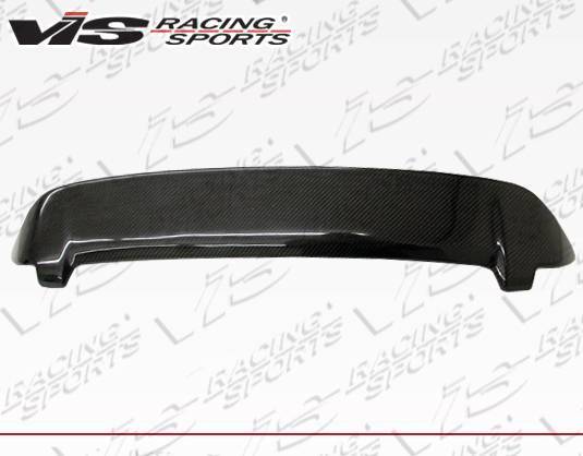 2007-2008 Honda Fit 4 doors Carbon Fiber Black Spoiler-4