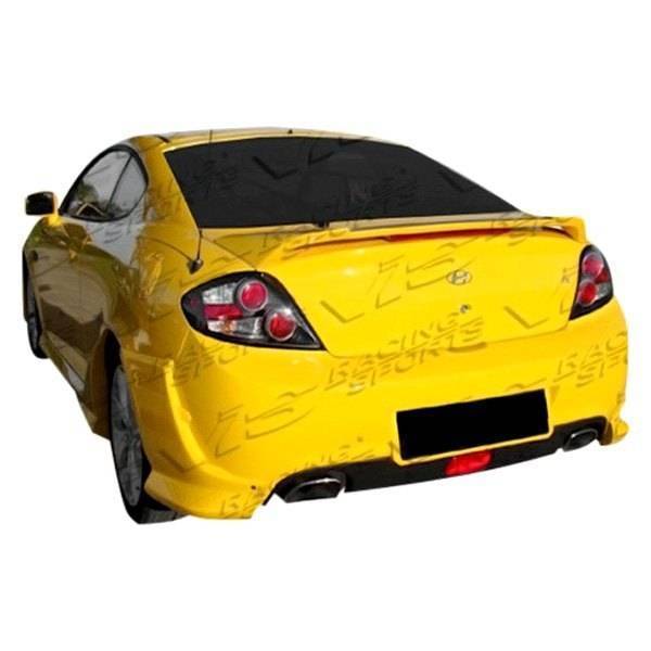 2007-2008 Hyundai Tiburon 2 doors Tornado Style FRP Primer Rear Lip-1