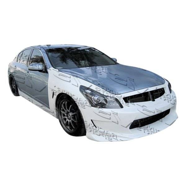 2007-2008 Infiniti G35 4 doors AMS GT Style FRP Primer Full Kit-1