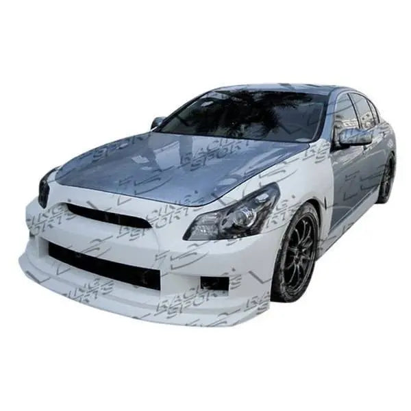 2007-2008 Infiniti G35 4 doors K Speed Style FRP Primer Side Skirts-1