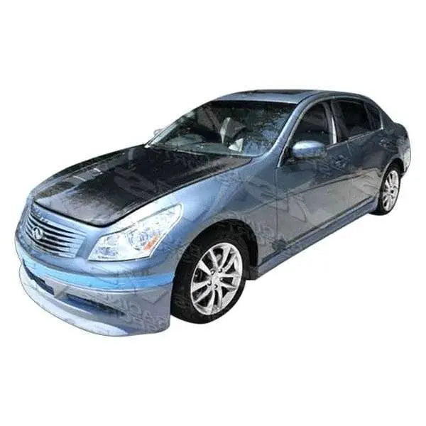 2007-2008 Infiniti G35 4 doors VIP Style FRP Primer Side Skirts-1