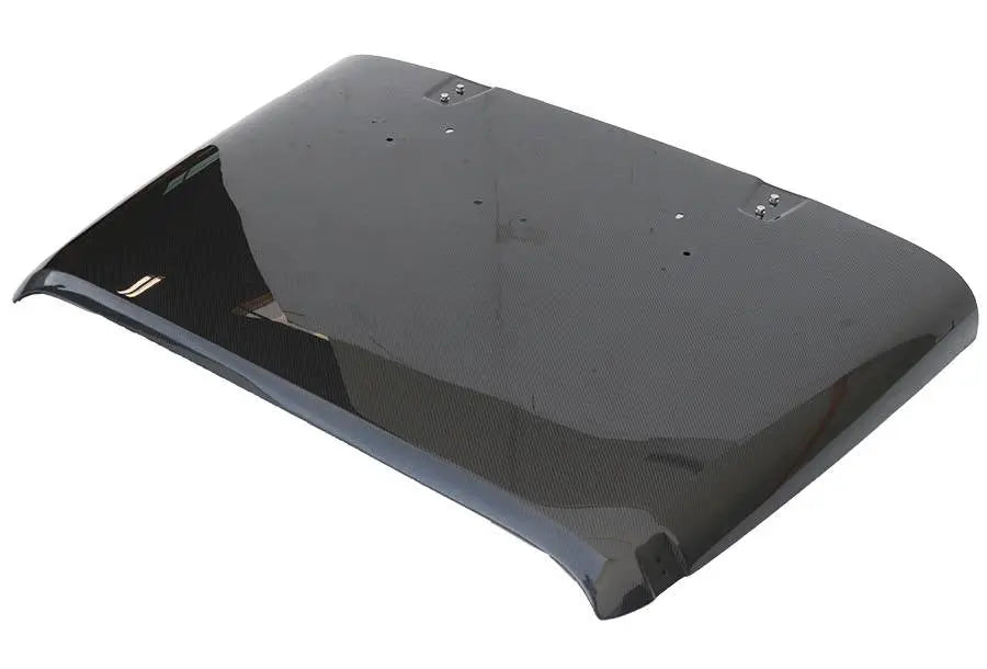 2007-2018 Jeep Wrangler 4 doors OEM Style Carbon Fiber Black Hood-1