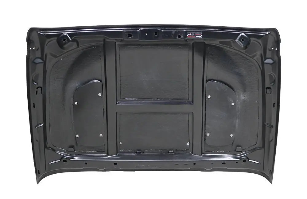 2007-2018 Jeep Wrangler 4 doors Rubicon Style Style Carbon Fiber Black Hood-5