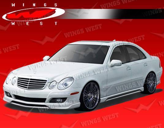 2007-2009 Mercedes E Class W211 4 doors POLYURETHANE Black Full Kit-2