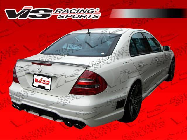 2003-2009 Mercedes E Class W211 4 doors VIP Style FRP Primer Rear Bumper-2