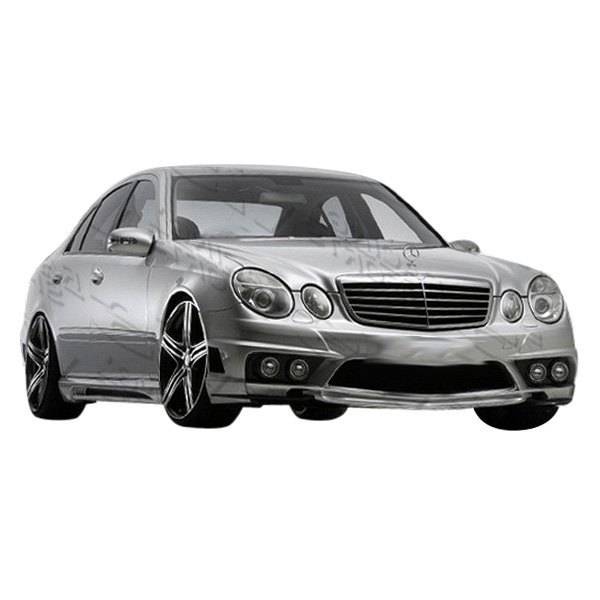 2007-2009 Mercedes E Class W211 4 doors VIP Style FRP Primer Full Kit-1