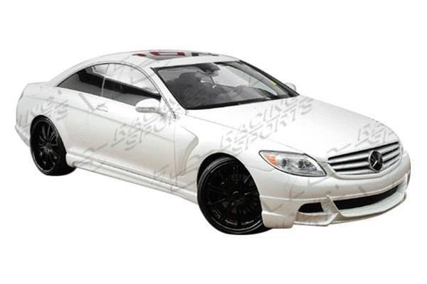 2007-2010 Mercedes CL Class W216 VIP Style FRP Primer Front Bumper-2