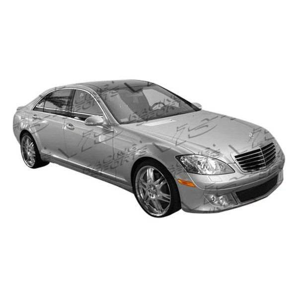 2007-2009 Mercedes S Class W221 4 doors B Spec Style FRP Primer Full Kit-3