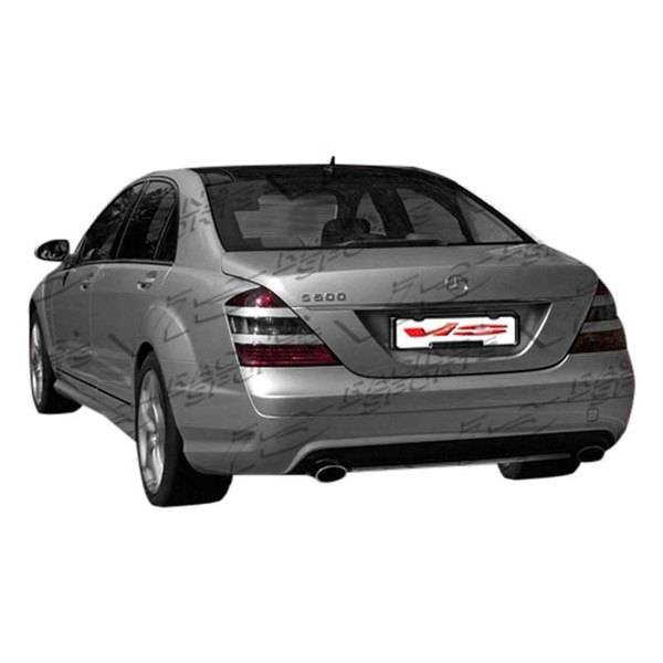2007-2009 Mercedes S Class W221 4 doors EURO TECH Style FRP Primer Full Kit-2
