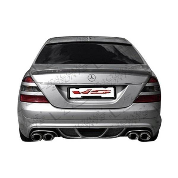 2007-2013 Mercedes S Class W221 4 doors VIP Style FRP Primer Rear Bumper-1