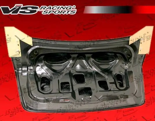 2007-2012 Nissan Sentra 4 doors OEM Style Carbon Fiber Black Trunk-3