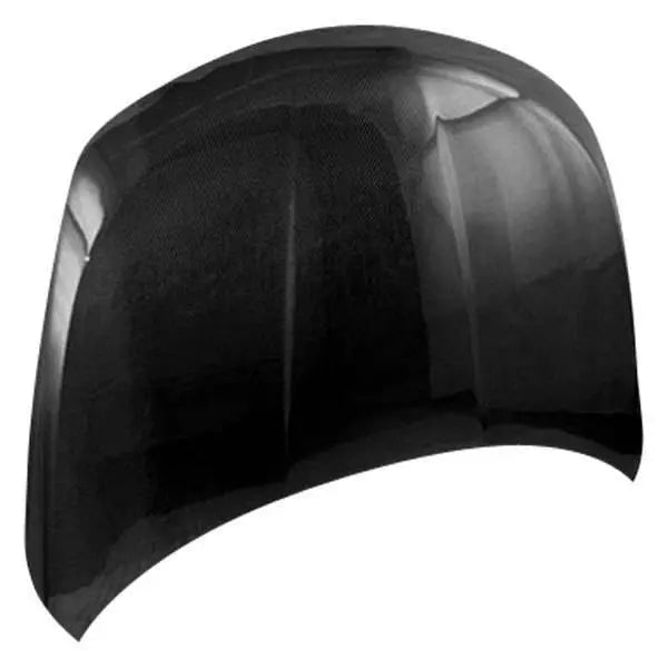 2007-2009 Nissan Versa Hatchback 4 doors OEM Style Carbon Fiber Black Hood-1