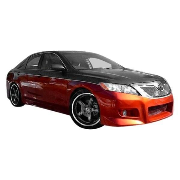 2007-2008 Toyota Camry 4 doors VIP 2 Style FRP Primer Front Bumper-1