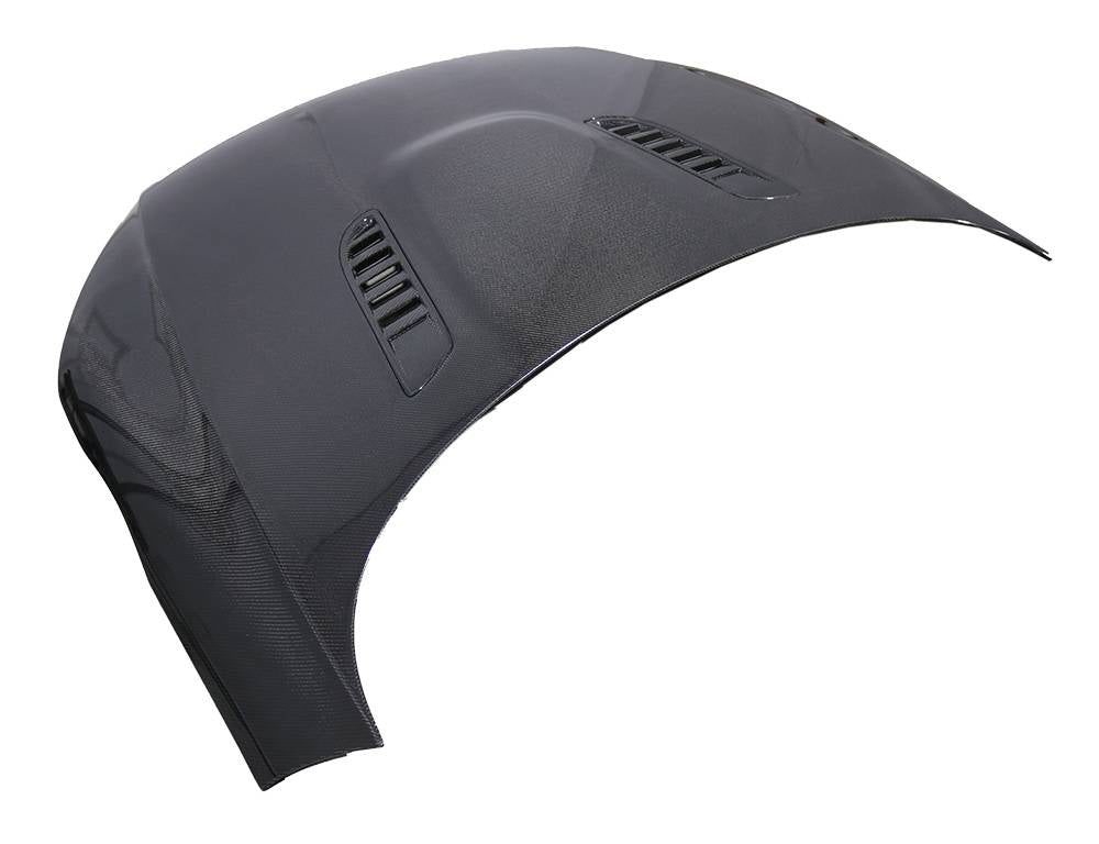 2007-2014 AUDI TT 2 doors DTM Style Carbon Fiber Black Hood-2