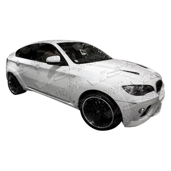 2008-2013 BMW X6 4 doors A Tech Style POLYURETHANE Black Fenders-1