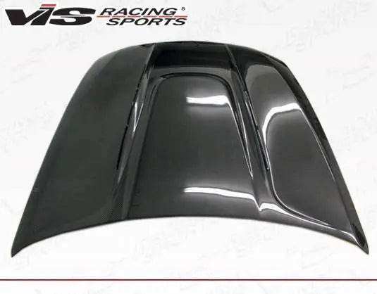 2008-2014 BMW X6 E71 4 doors EVO GT Style Carbon Fiber Black Hood-3