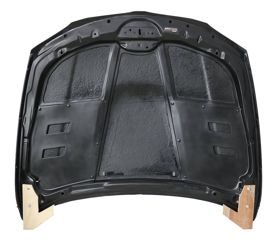 2008-2012 BMW 1 SERIES E82 2 doors A SPEC Style Carbon Fiber Black Hood-4