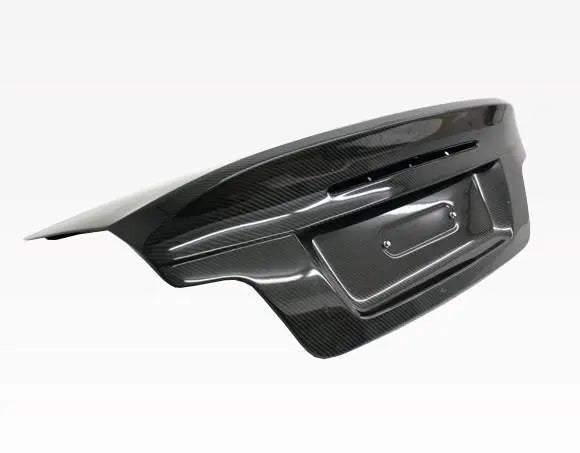 2008-2012 BMW 1 SERIES E82 2 doors CSL (Euro) Style Carbon Fiber Black Trunk-1