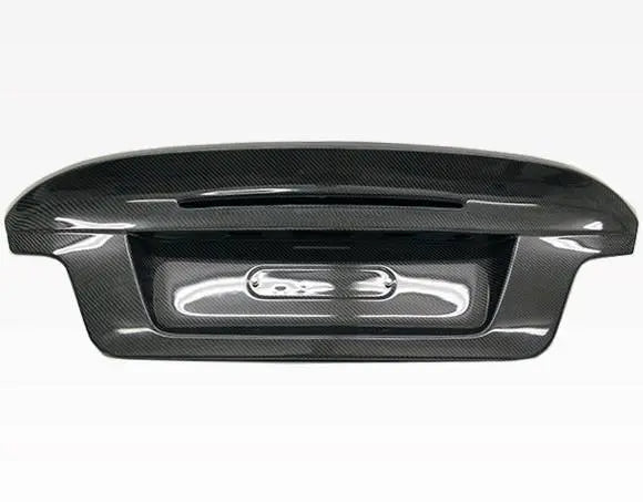 2008-2012 BMW 1 SERIES E82 2 doors CSL (Euro) Style Carbon Fiber Black Trunk-3