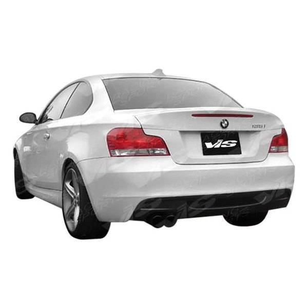 2008-2012 BMW 1 SERIES E82 2 doors M Tech Style FRP Primer Rear Bumper-1