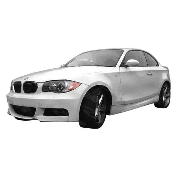 2008-2012 BMW 1 SERIES E82 2 doors M Tech Style FRP Primer Side Skirts-1
