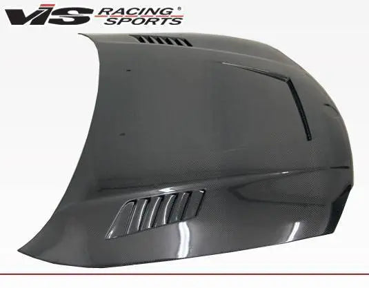 2008-2012 BMW 1 SERIES E82 2 doors XTS Style Carbon Fiber Black Hood-4