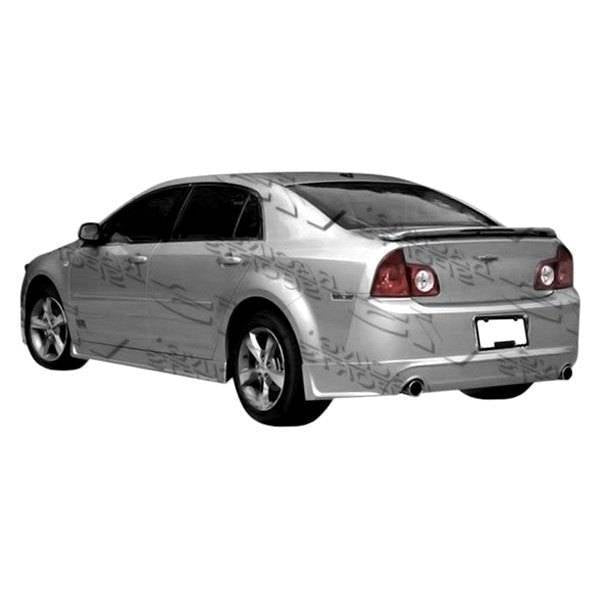 2008-2011 Chevrolet Malibu 4 doors Razor Style FRP Primer Rear Lip-1