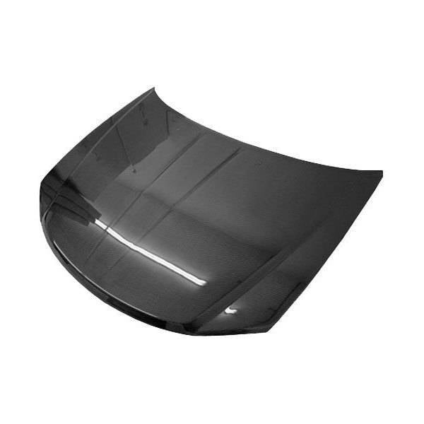 2008-2009 Dodge Avenger 4 doors OEM Style Carbon Fiber Black Hood-1