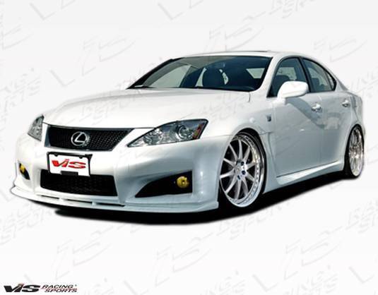2008-2014 Lexus IS-F 4 doors Carbon Fiber Black Front Lip-4