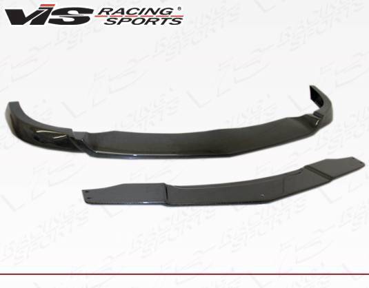 2008-2011 Mercedes C Class W204 C63 Carbon Fiber Black Front Lip-2