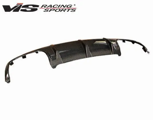 2008-2011 Mercedes C Class W204 C63 4 doors Carbon Fiber Black Diffuser-1