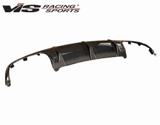 2008-2011 Mercedes C Class W204 C63 4 doors Carbon Fiber Black Diffuser-2