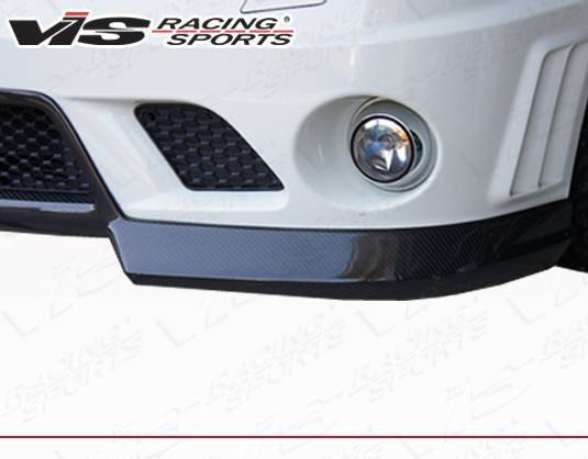 2008-2011 Mercedes C Class W204 C63 Carbon Fiber Black Front Lip-2