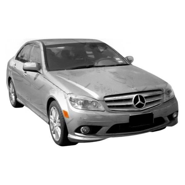 2008-2011 Mercedes C Class W204 4 doors EURO TECH Style FRP Primer Front Bumper-1