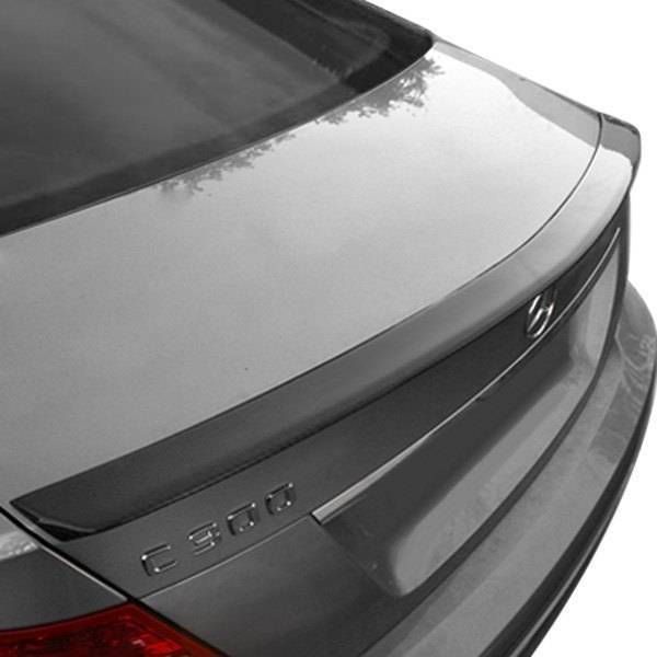2008-2012 Mercedes C Class W204 4 doors EURO TECH Style FRP Primer Spoiler-1